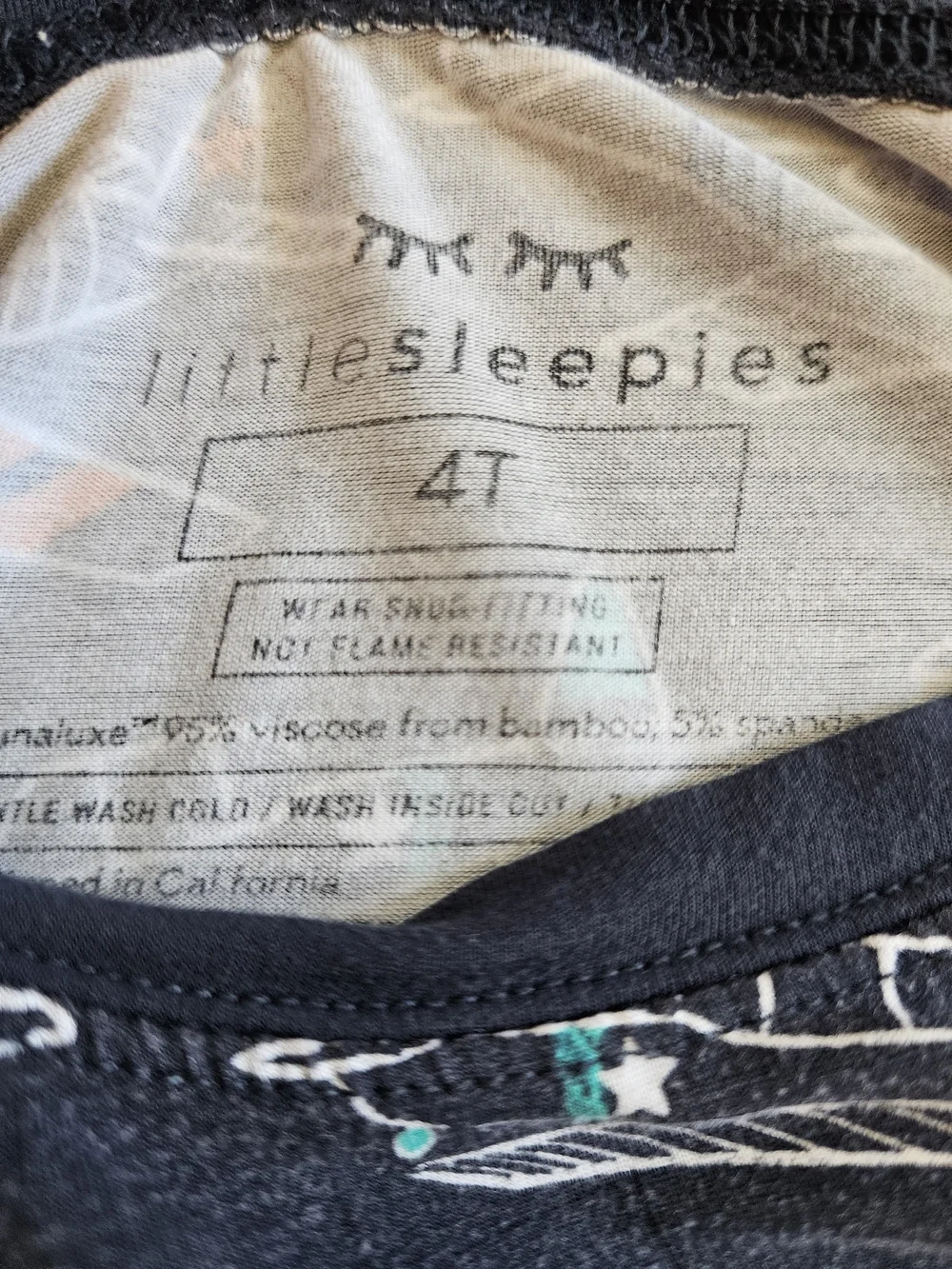 Little Sleepies Take Flight Print 4T
